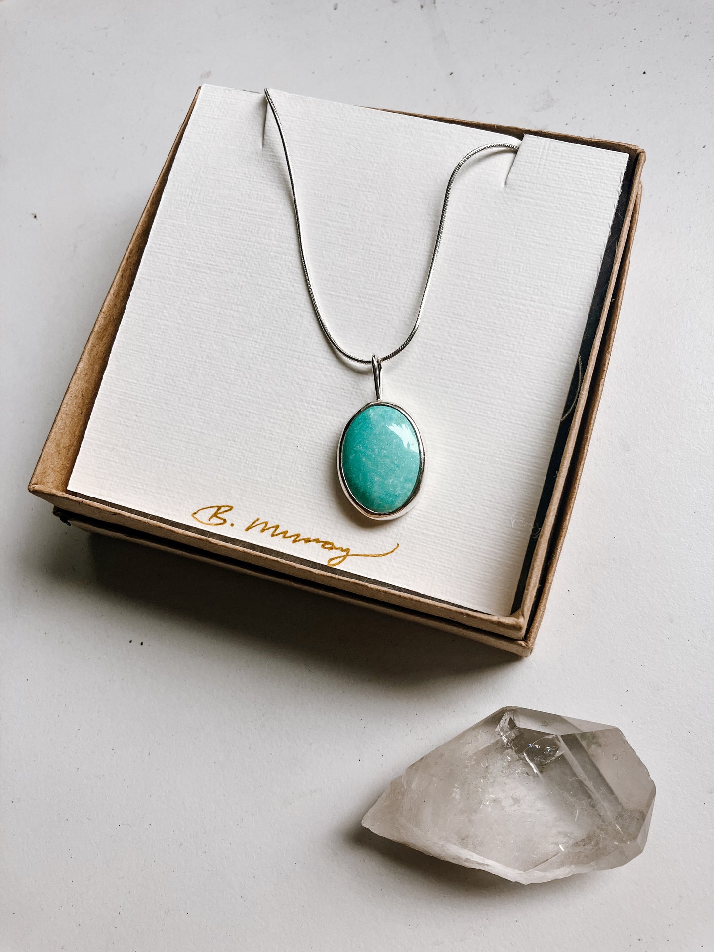 Oval Turquoise Necklace