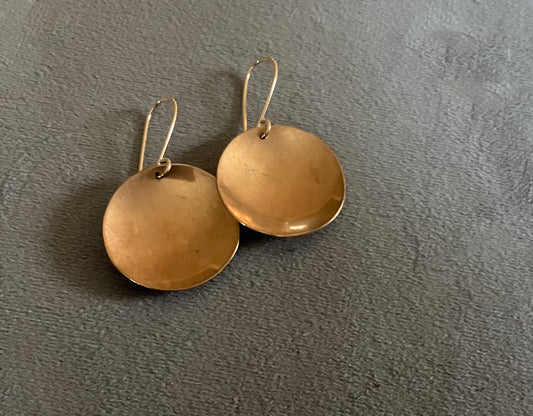 December Collection Bronze Earrings