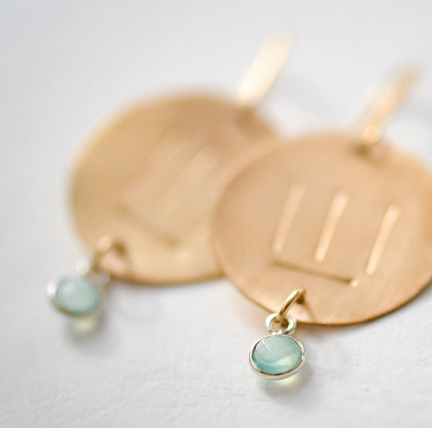 Blue Monday Earrings
