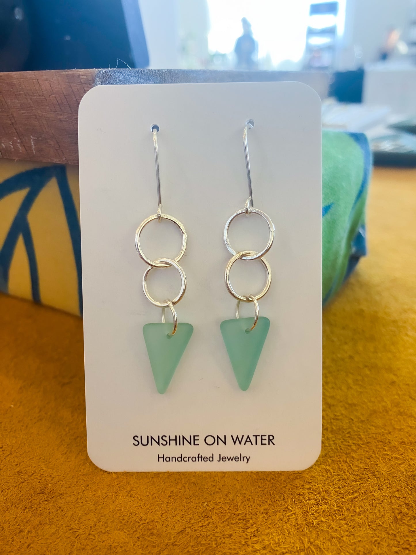 Beach Glass Earrings