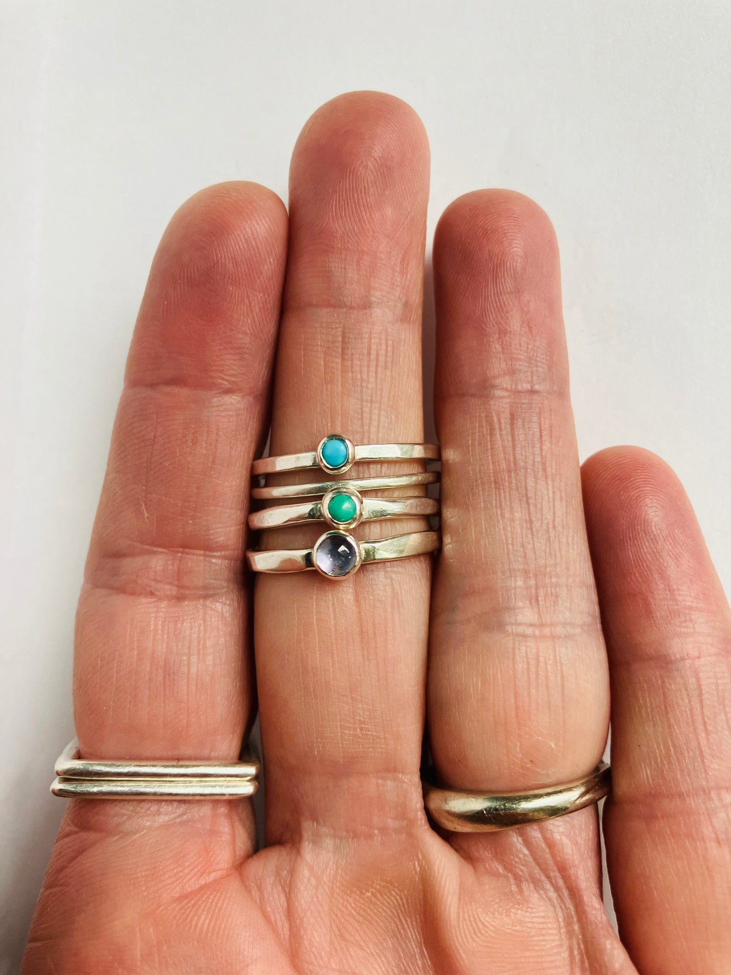 Aqua Turquoise Ring
