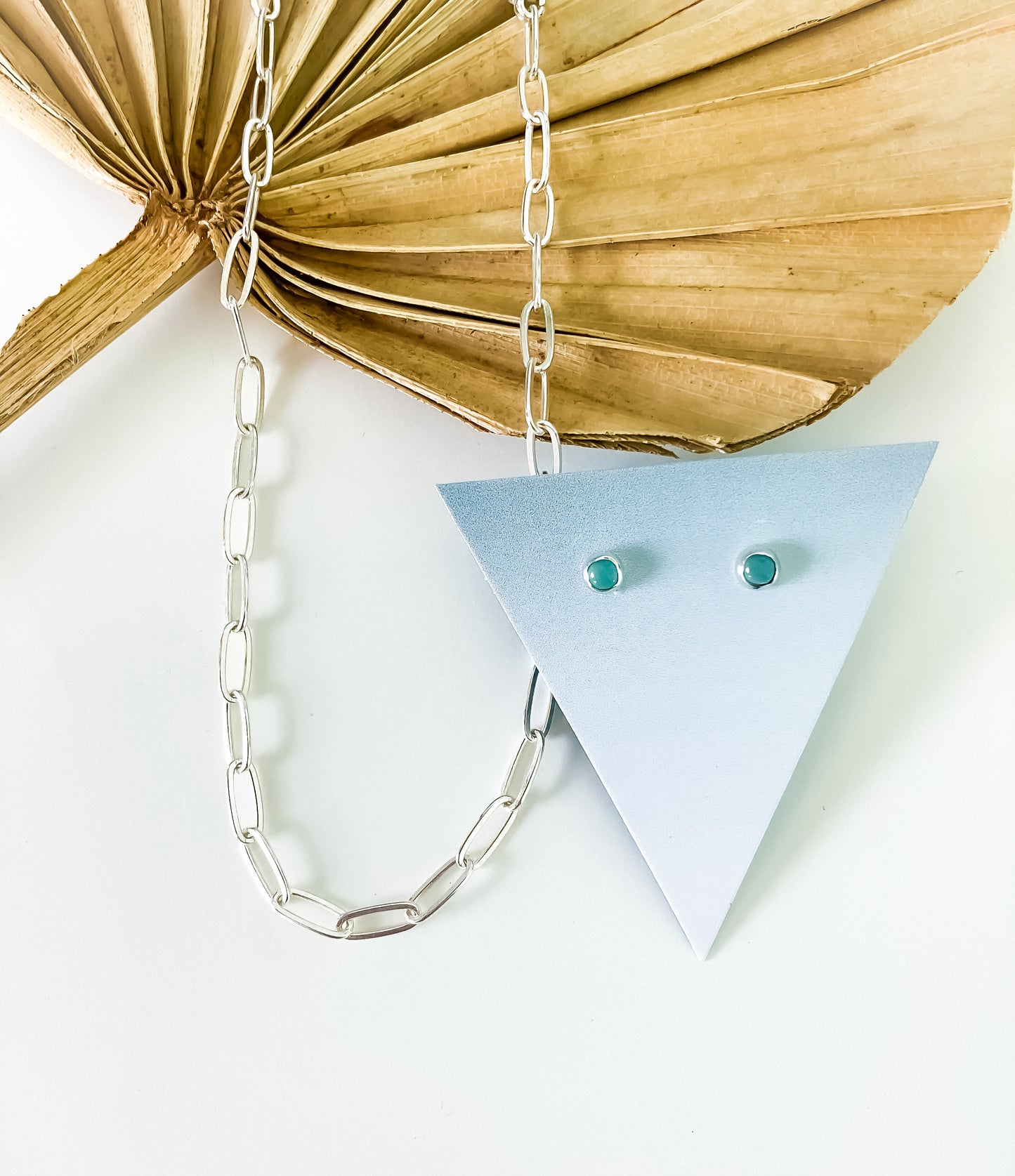 Silver Paperclip Necklace