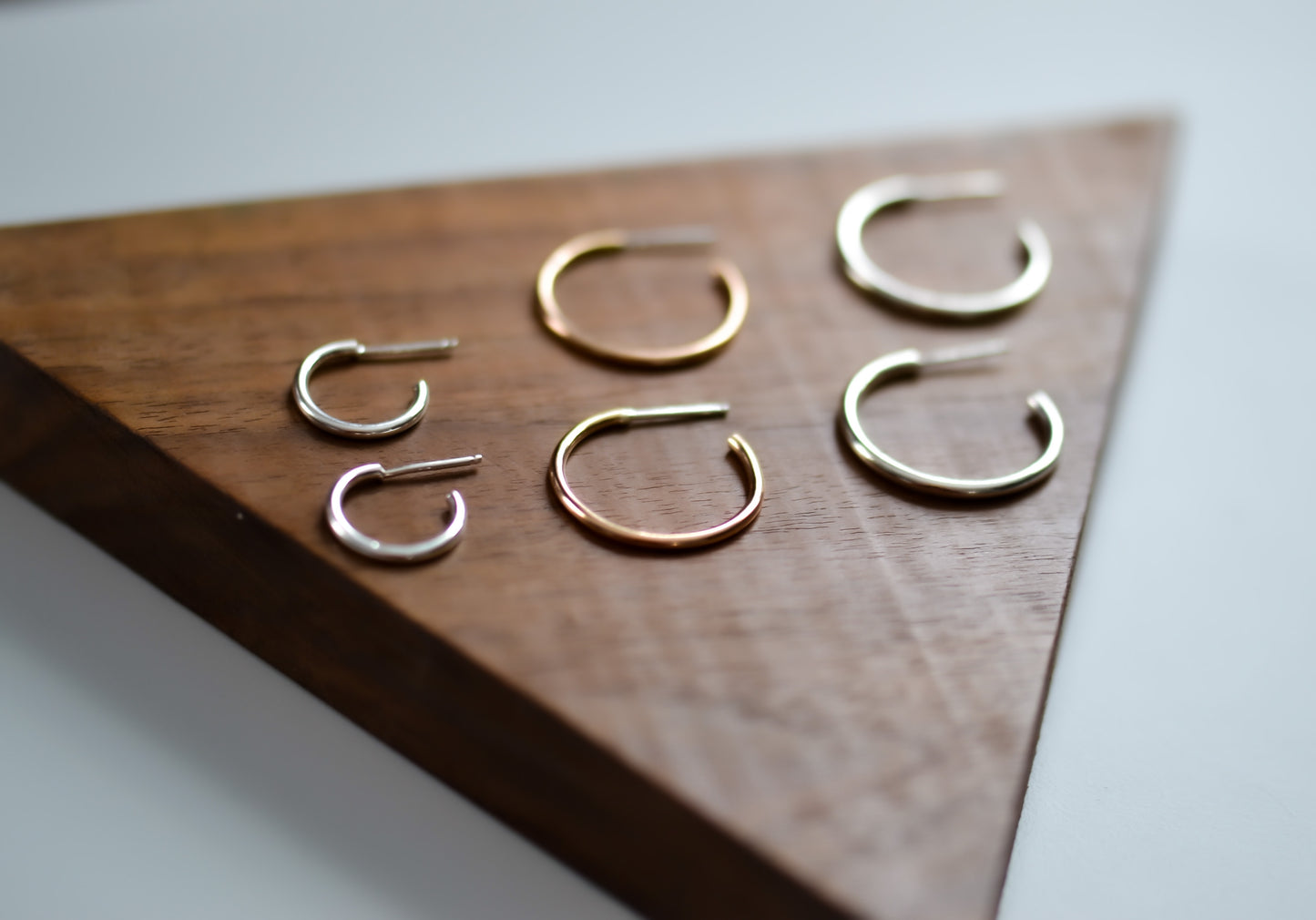 Silver Hoop Earrings