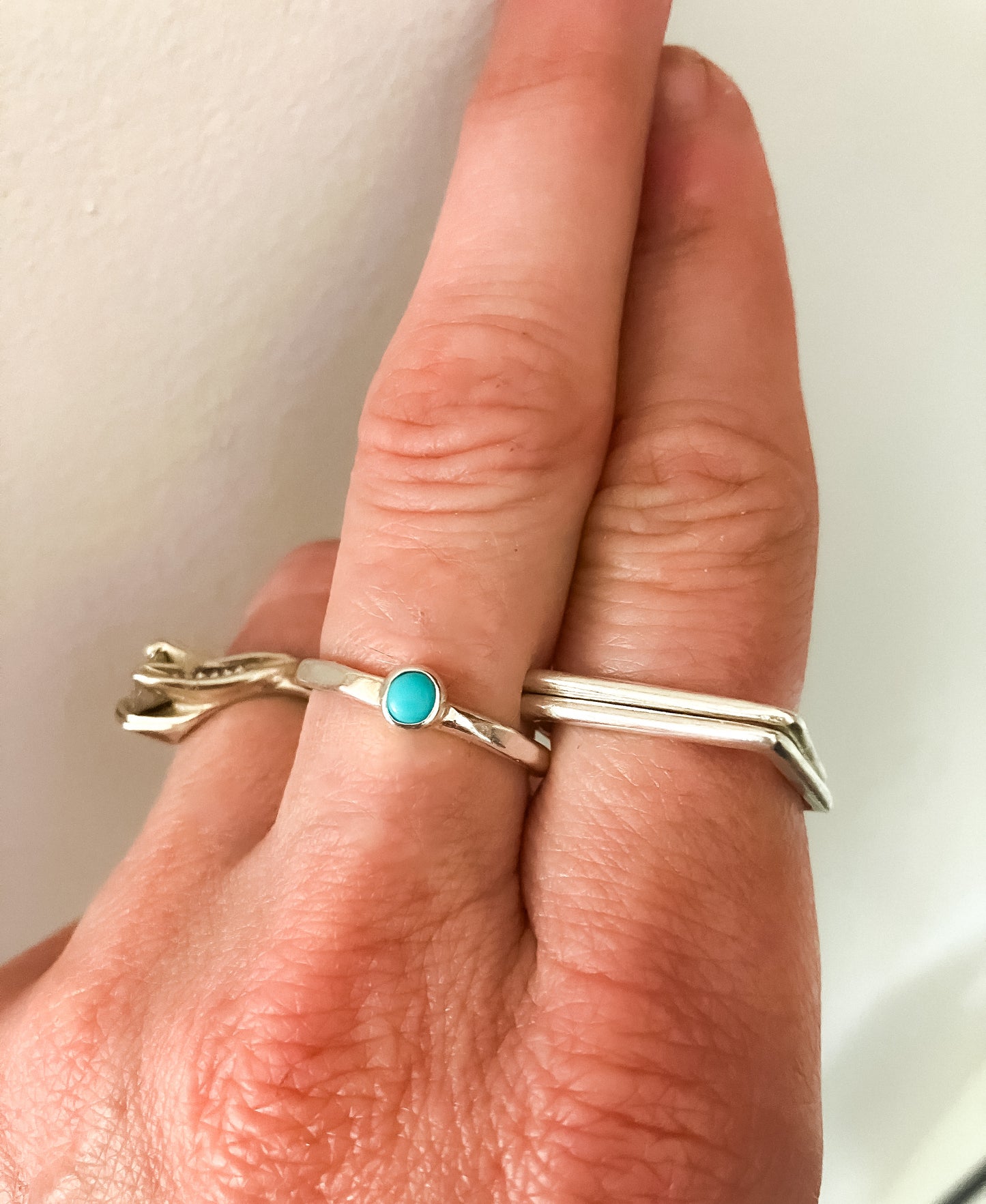 Aqua Turquoise Ring