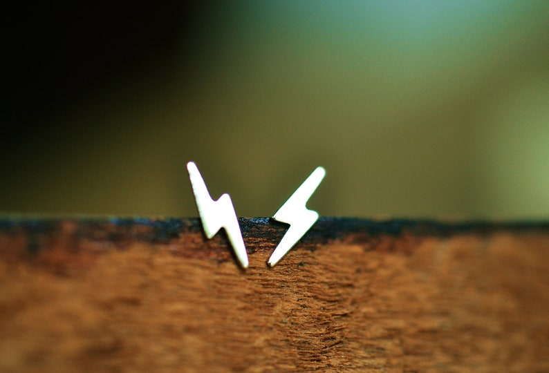 Lightning Bolt Studs