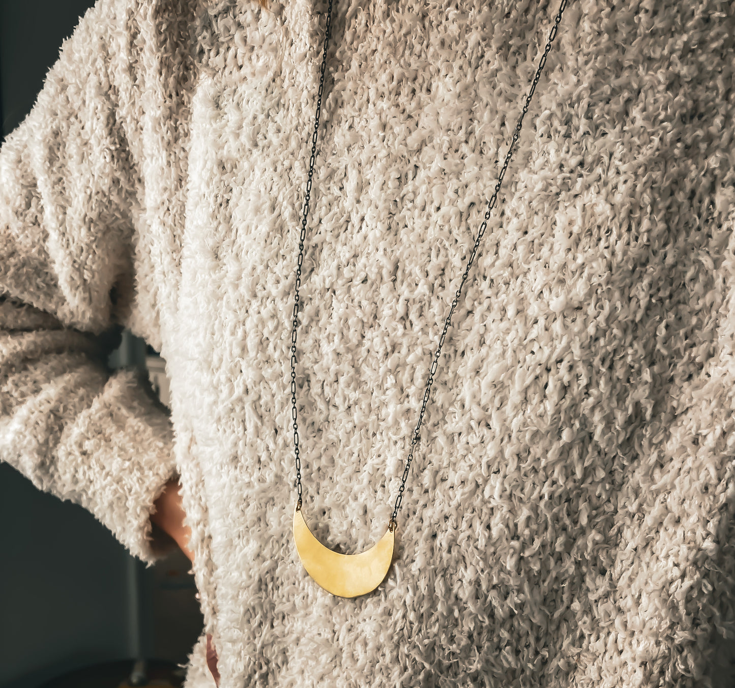 Crescent Moon Necklace