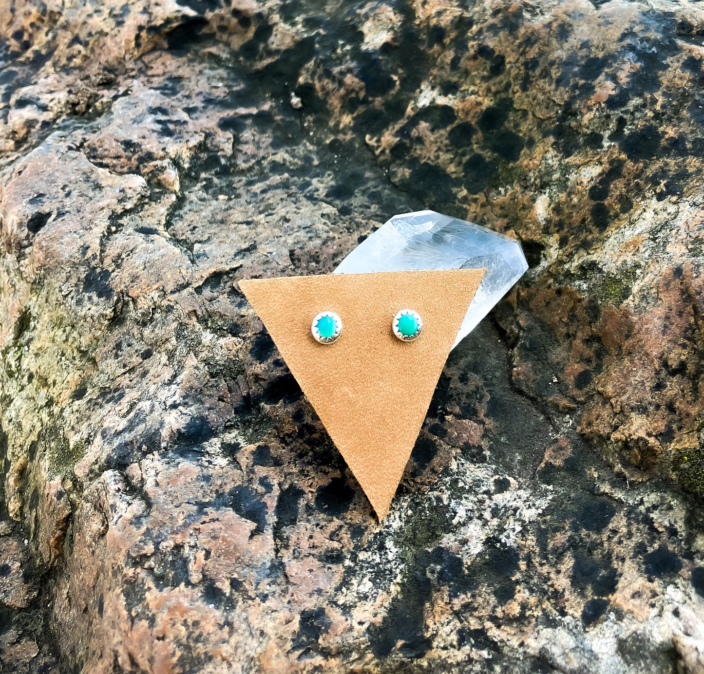 December Collection Turquoise Earrings