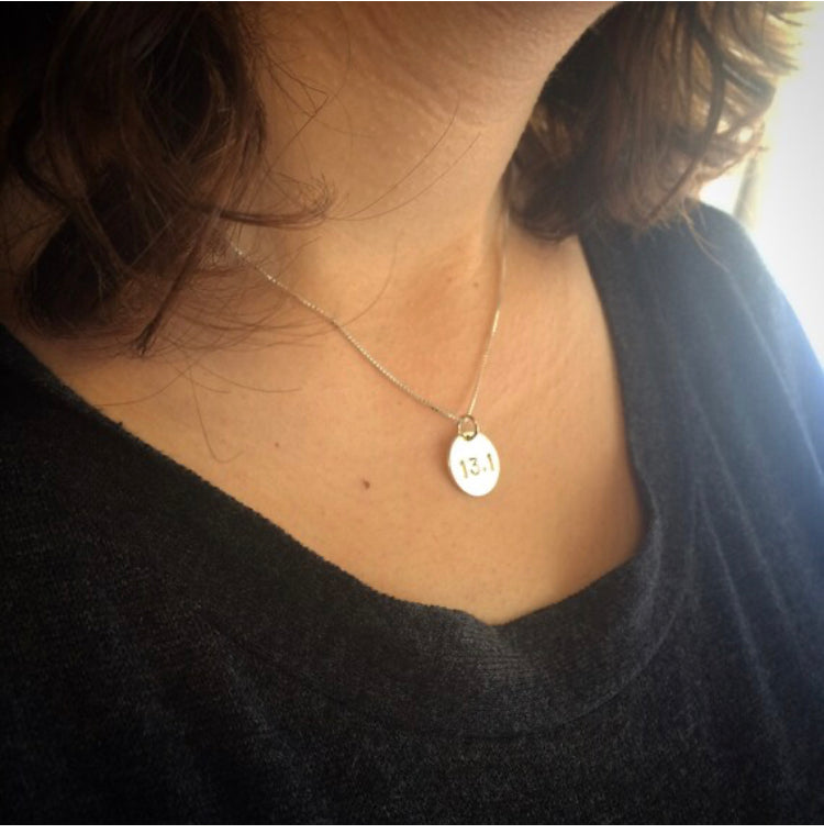 Half Marathon Necklace