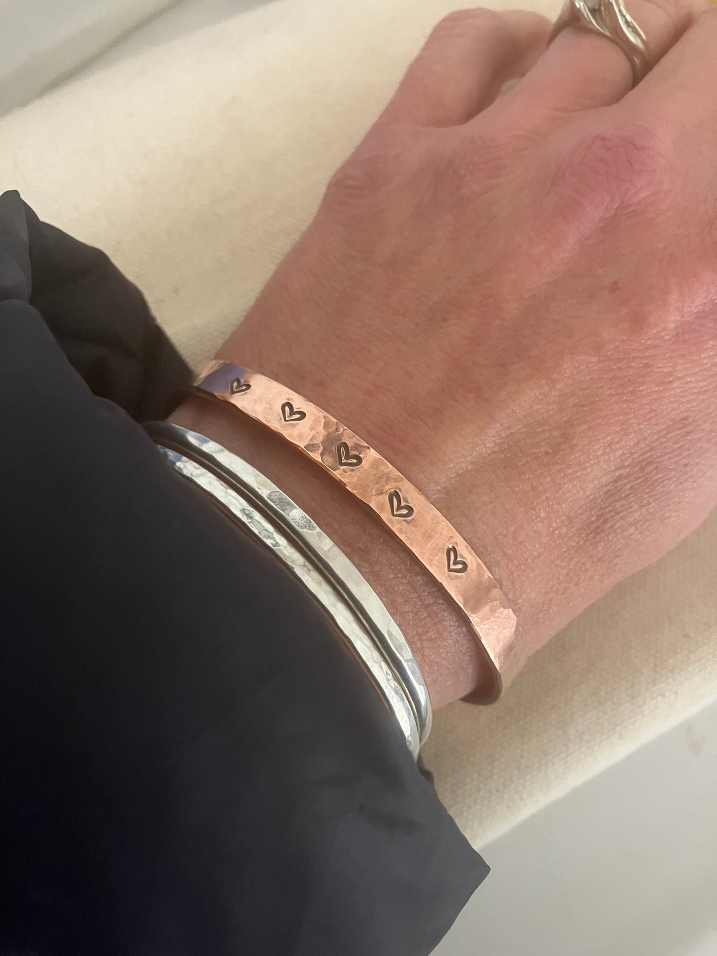 December Collection Copper Love Bangle