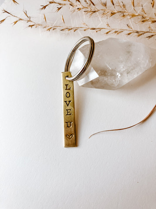 Love U Keychain