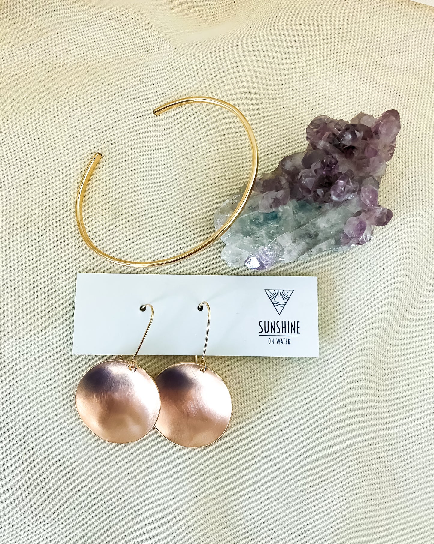 December Collection Bronze Earrings