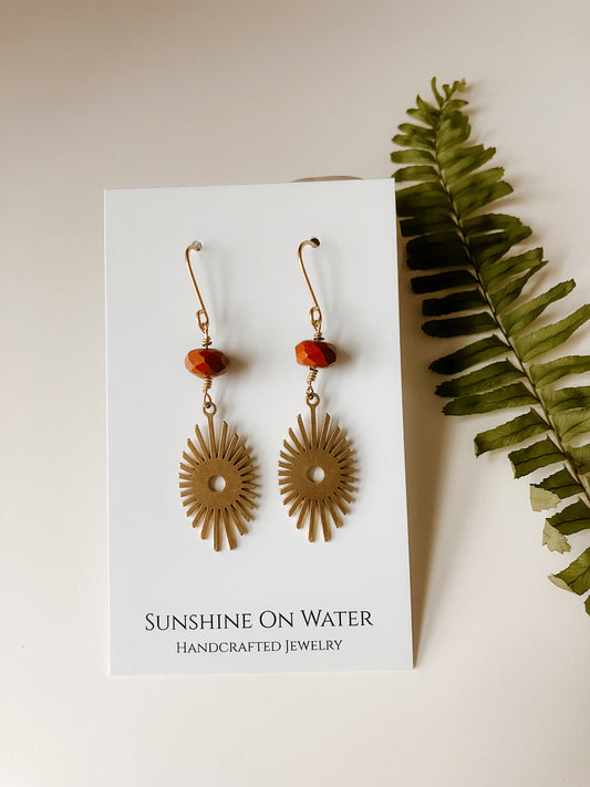 Sunburst Boho Earrings