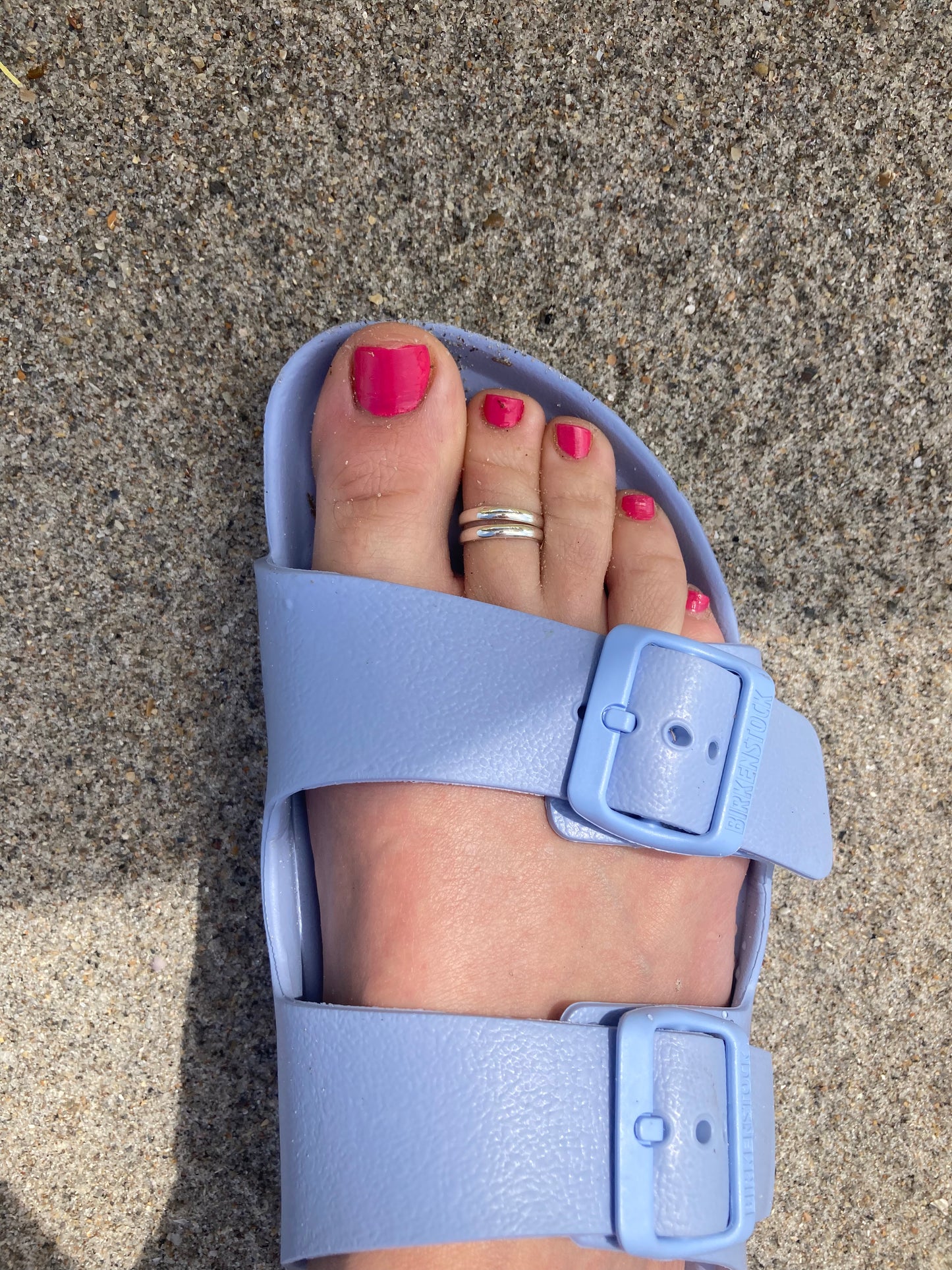 Two Sterling Silver Toe Rings