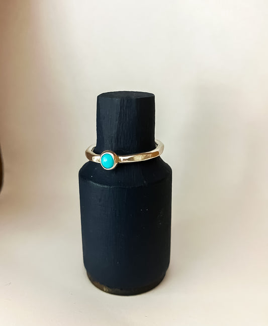 Aqua Turquoise Ring