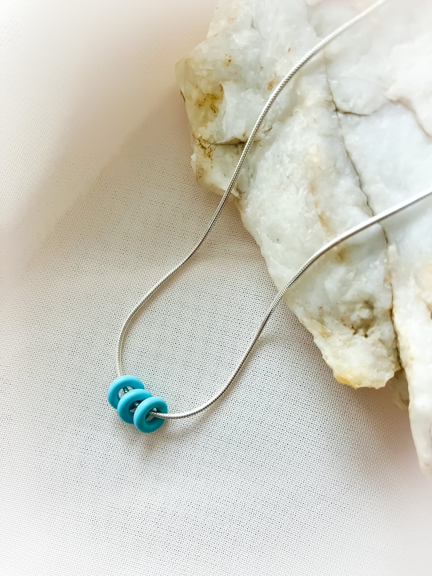 Turquoise & Silver Necklace