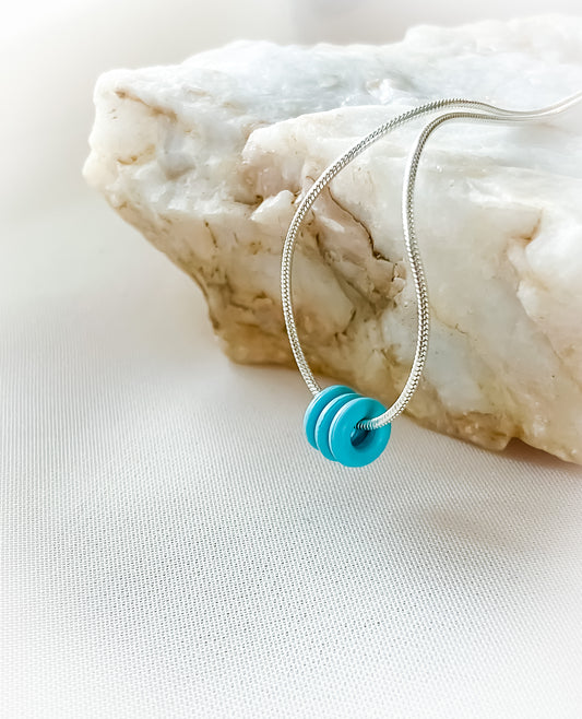 Turquoise & Silver Necklace
