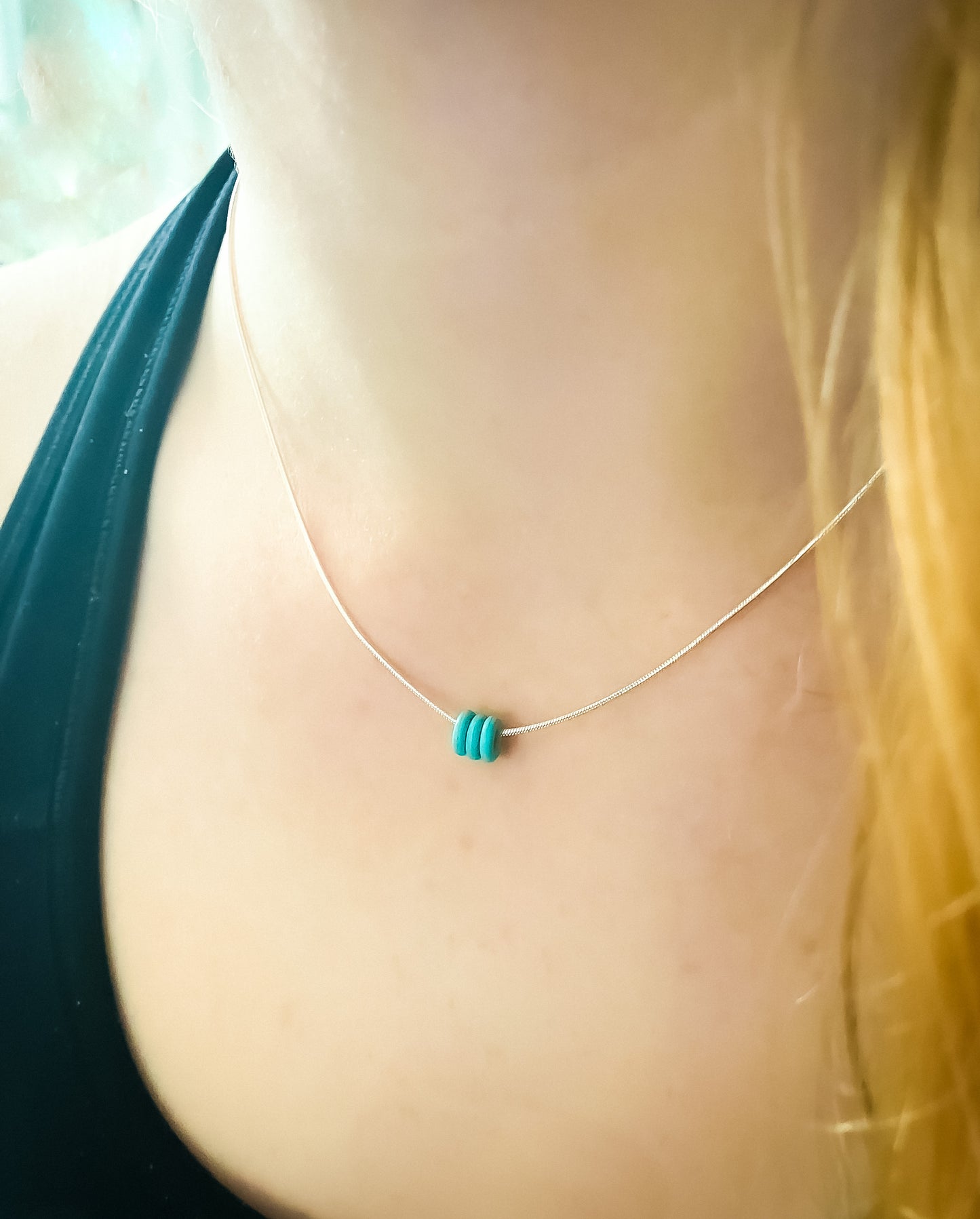 Turquoise & Silver Necklace